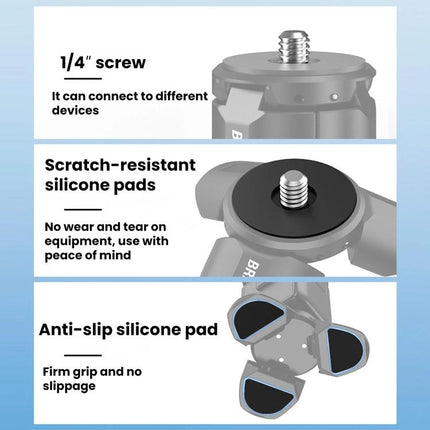 For DJI Osmo Pocket 4 / 3 / Insta360 X5 BRDRC Tripod Magnetic Mount