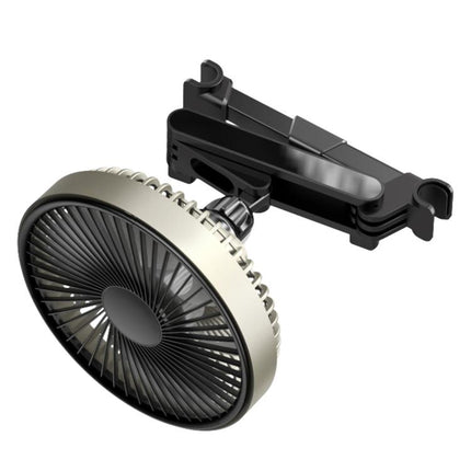 Car Rear Headrest Silent Three-speed Adjustable Cooling Fan