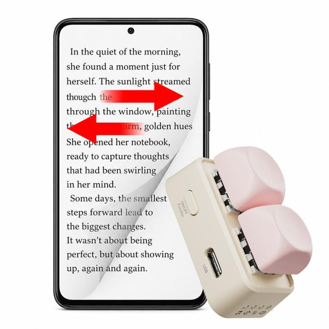 Hanlinyue 2-Key High-Speed Switch Keyboard Bluetooth Page Turner, Pink For KOBO, Pink For Phone, Pink For E-book, Purple For Phone, Purple For E-book, Purple For KOBO, Green For KOBO, Green For Phone, Green For E-book, Orange For Phone, Orange For KOBO...