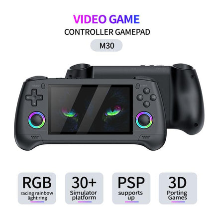 SJGAM M30 HD Retro Handheld Game Console 4.3 Inch RGB Joystick 3D Portable Arcade, 64GB, 128GB, 256GB