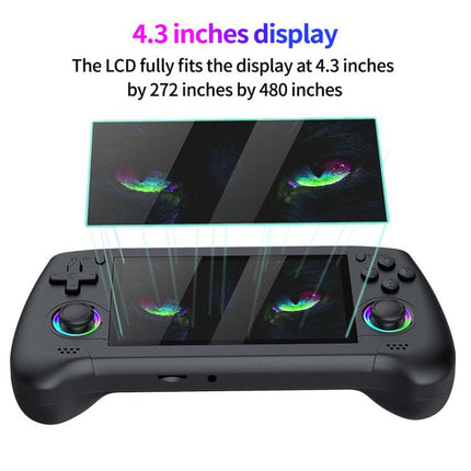 SJGAM M30 HD Retro Handheld Game Console 4.3 Inch RGB Joystick 3D Portable Arcade, 64GB, 128GB, 256GB