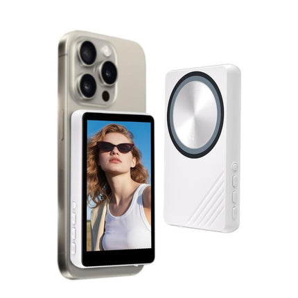 Magnetic Phone Screen Mirror Wireless Rear Camera Selfie Display