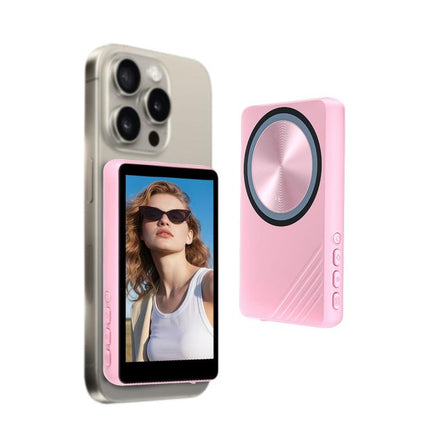 Magnetic Phone Screen Mirror Wireless Rear Camera Selfie Display