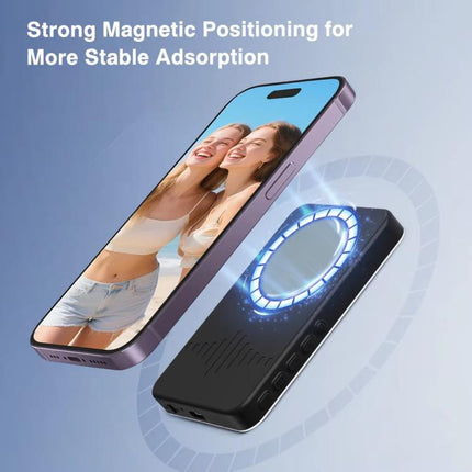 Smartphone Rear Wireless Screen Mirroring Device With Fill Light Outdoor Bluetooth Magnetic Selfie Display