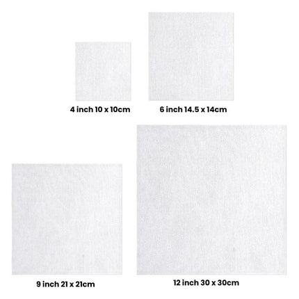 MECHANIC HK4090 Microfiber Lint-Free Cloth For Screen & Lens Cleaning, Industrial Dust Wiping Cloth, 4 inch 50pcs, 4 inch 100pcs, 4 inch 400pcs, 6 inch 100pcs, 9 inch 100pcs, 12 inch 100pcs