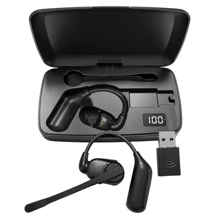 Ear-Hook Rotatable Bluetooth Earphone HD Noise Reduction Rainproof Earphone, V2