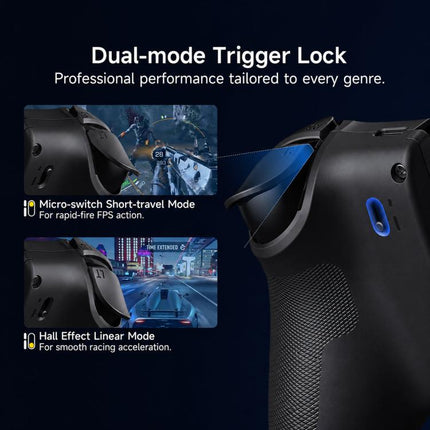 EasySMX M20 USB-C Mobile Gaming Controller with Hall Effect Sticks RoSync Rotating ABXY Layout 1000Hz Polling Rate, M20