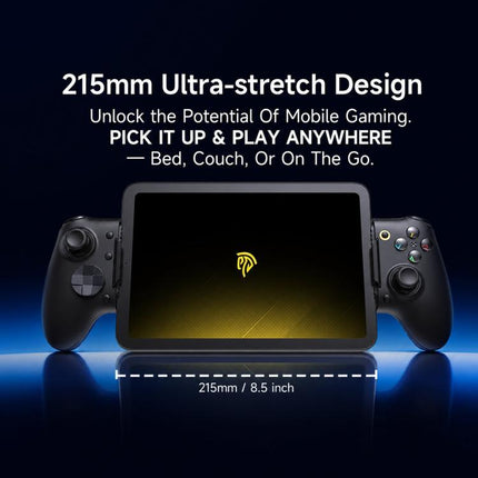 EasySMX M20 USB-C Mobile Gaming Controller with Hall Effect Sticks RoSync Rotating ABXY Layout 1000Hz Polling Rate, M20