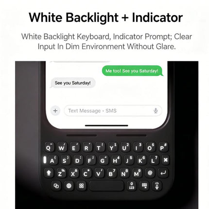 AKKO Magnetic Phone Case External Keyboard, For iPhone 16 Pro Max Black, For iPhone 16 Pro Max White, For iPhone 16 Pro Max Pink, For iPhone 17 Pro Max White, For iPhone 17 Pro Max Pink, For iPhone 17 Pro Max Green, For iPhone 17 Pro Max Black         ...