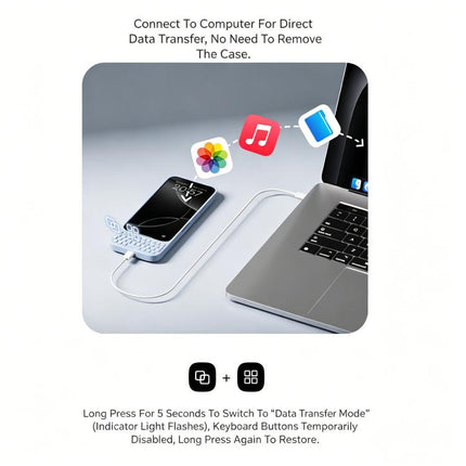 AKKO Magnetic Phone Case External Keyboard, For iPhone 16 Pro Max Black, For iPhone 16 Pro Max White, For iPhone 16 Pro Max Pink, For iPhone 17 Pro Max White, For iPhone 17 Pro Max Pink, For iPhone 17 Pro Max Green, For iPhone 17 Pro Max Black         ...