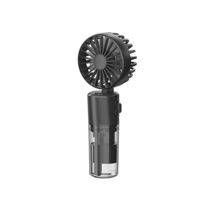 Handheld Misting Fan with Neck Strap 180 Degree Foldable Portable Water Spray Fan Type-C Rechargeable Mini Personal Face Mister Fan