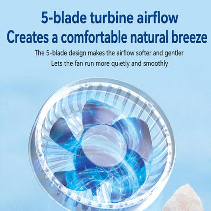 F4201 3-Speed Air Vent Quiet Fan Universal USB Mini Car Fan, F4201