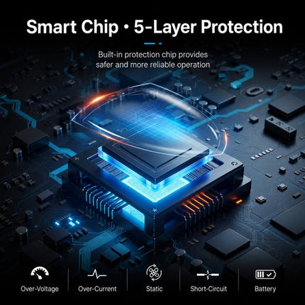 Semiconductor Ice Cooling Handheld Fan 5-Speed Turbo Mini Pocket Fan USB-C Rechargeable Small Personal Fan