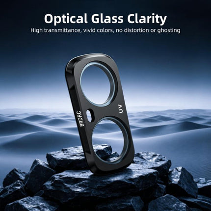 For Insta360 Luna Ultra BRDRC Filter Accessories, UV, CPL, ND16, Black Soft, Anti-Light Pollution, 3pcs /Set CPL + ND16 + Black Soft, 3pcs /Set CPL + Black Soft + Adjustable VND, 4pcs /Set CPL + Black Soft + Anti-Light Pollution + Adjustable VND