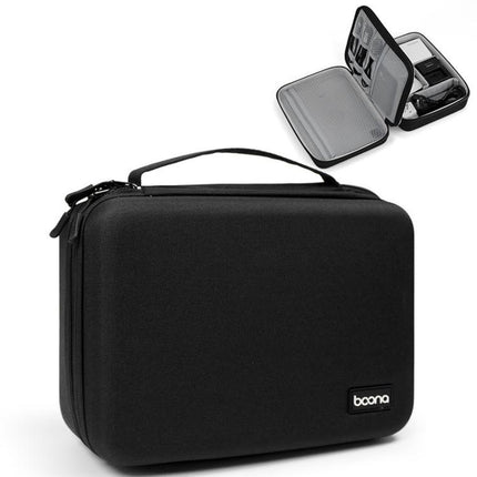 Baona BN-F029 Hard EVA Electronic Organizer Travel Case Double Layer Tech Bag
