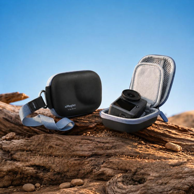 AMagisn ChicLite Series Action Camera Mini Carrying Case For Insta360, DJI Osmo Action & GoPro Hero