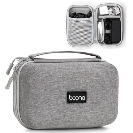 Baona BN-F016 Hard EVA Power Adapter Case Portable Travel Electronics Organizer for Laptop Charger Cable