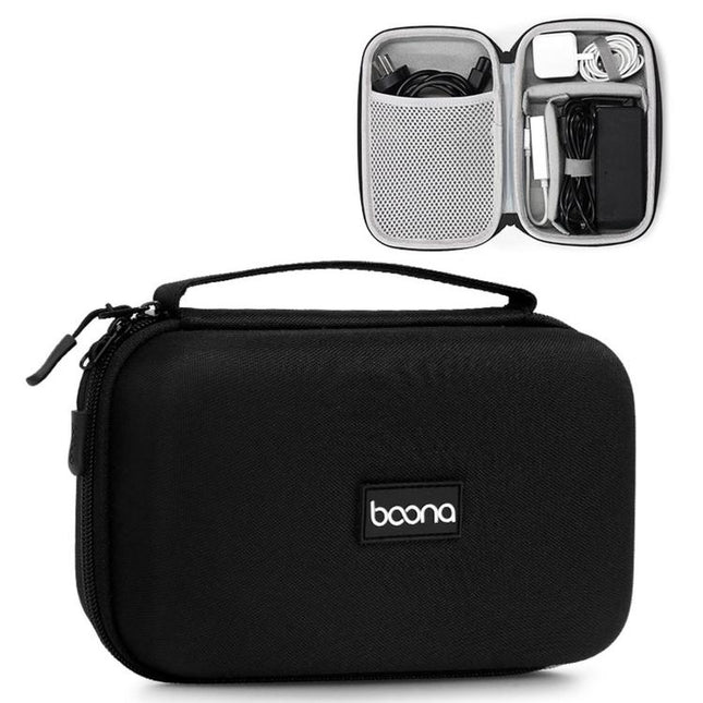 Baona BN-F016 Hard EVA Power Adapter Case Portable Travel Electronics Organizer for Laptop Charger Cable