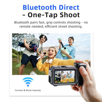 aMagisn Bluetooth Xplorer Grip Kit, For Insta360 Ace Pro 2 / Ace Pro / X5, For Insta360 GO Ultra