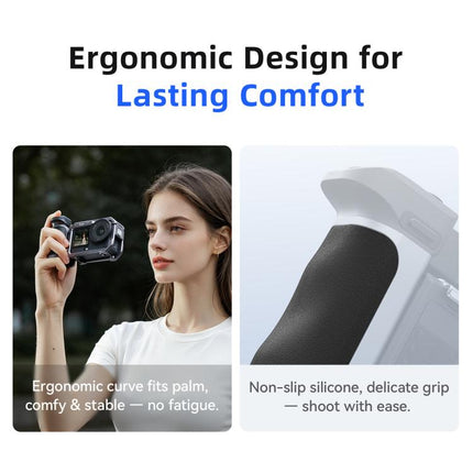 aMagisn Bluetooth Xplorer Grip Kit, For Insta360 Ace Pro 2 / Ace Pro / X5, For Insta360 GO Ultra