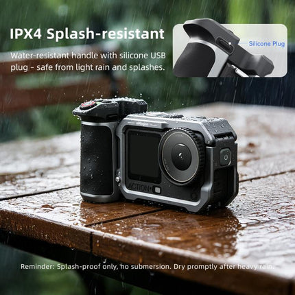 aMagisn Bluetooth Xplorer Grip Kit, For Insta360 Ace Pro 2 / Ace Pro / X5, For Insta360 GO Ultra