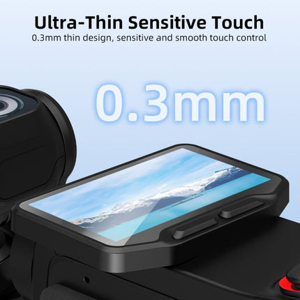 For Insta360 Luna Ultra BRDRC Jet Lens Protector AR Tempered Glass Screen Protector, Screen Protector+Tool, Lens+Screen Protector+Tool