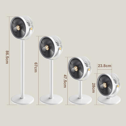 Home Use High-Power Extendable Desktop/Floor Fan