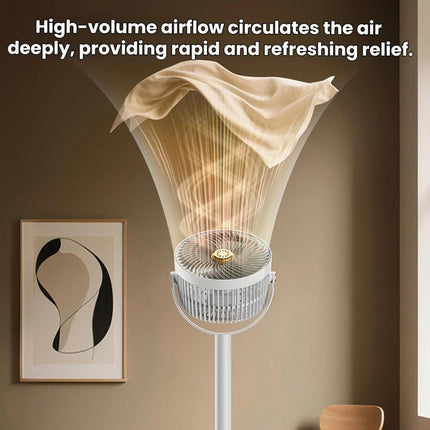 Home Use High-Power Extendable Desktop/Floor Fan