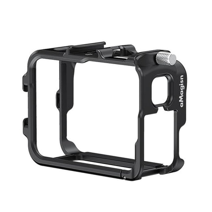 AMagisn Metal Frame Case For Insta360 Ace Pro 2 / Ace Pro / Ace Aluminum Utility Cage With Cold Shoe