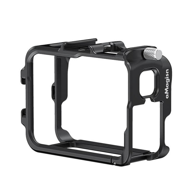 AMagisn Metal Frame Case For Insta360 Ace Pro 2 / Ace Pro / Ace Aluminum Utility Cage With Cold Shoe