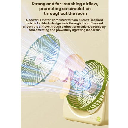 Desktop Mini USB Rechargeable Portable Fan