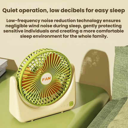 Desktop Mini USB Rechargeable Portable Fan