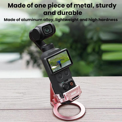 For DJI Osmo Pocket 4 / 4 Pro / 3 BRDRC Teleprompter Magnetic Holder Cold Shoe Extender Phone Clip