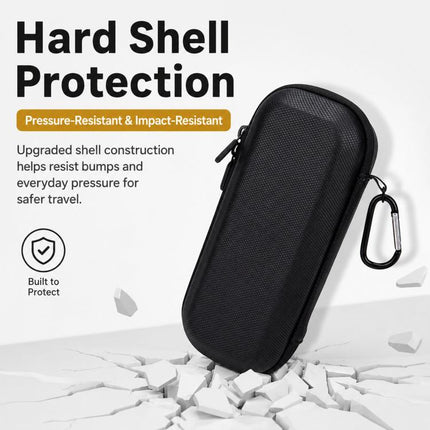 For Insta360 Luna Ultra Portable Carrying Case Hard EVA Travel Storage Bag with Carabiner
