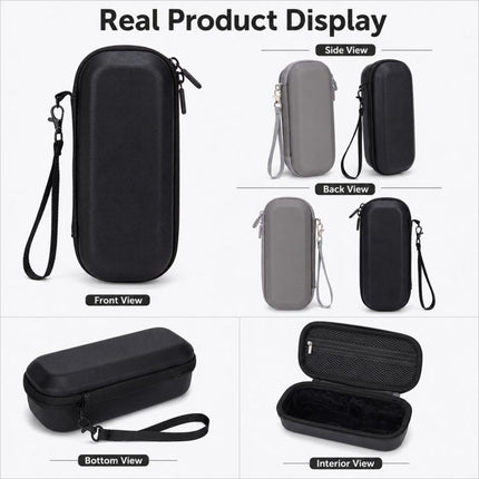 For Insta360 Luna Ultra Portable Carrying Case Hard EVA Travel Storage Bag with Carabiner