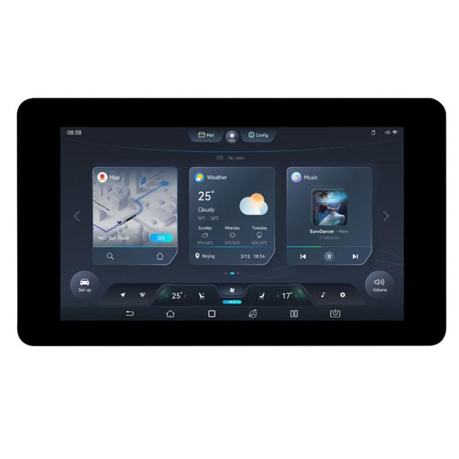 WAVESHARE 7-Inch Capacitive Touchscreen Development Board 800×480 Resolution 5-Point Touch Wi-Fi & Bluetooth Supported, External Antenna + Touchscreen Included