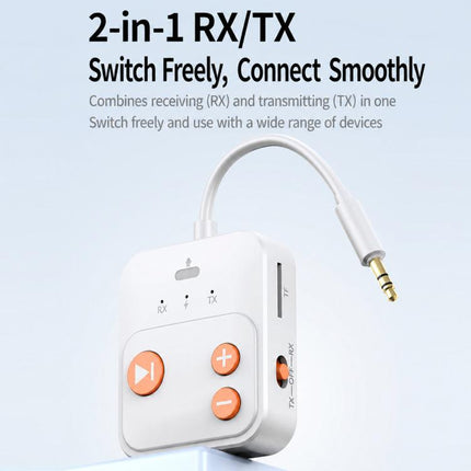 2-In-1 Bluetooth Receiver/Transmitter TF Card Music Player Adapter, A26