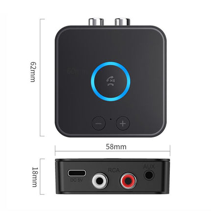 2 In 1 Car Bluetooth Audio Adapter For Phones, B66