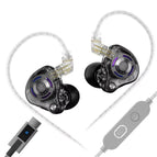 Black M2 Cable Sound Card Type-C