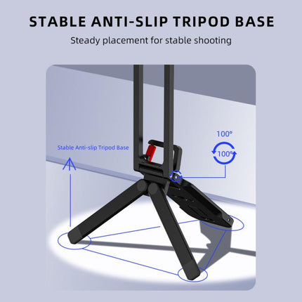For Insta360 Ace / Ace Pro 2 / X5 Flymile Carabiner-Mounted Magnetic Quick-Release Tripod