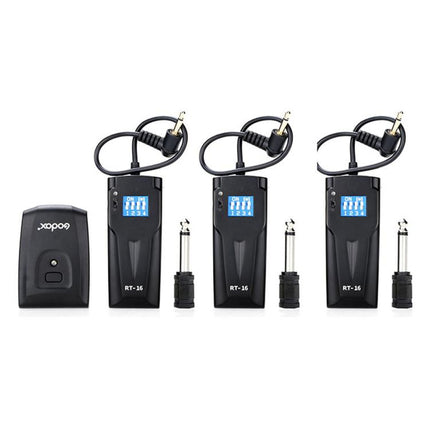 Godox RT16 Flash Trigger Studio Light Photography Light DSLR Camera Remote Control Wireless Sync Trigger, Transmitter, Receiver, Transmitter+Receiver, Transmitter+2 Receiver, Transmitter+3 Receiver