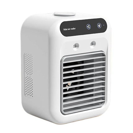 Mini Household Air Cooler, Desktop Cooling Fan With Mist Spray & Humidification Function, L7