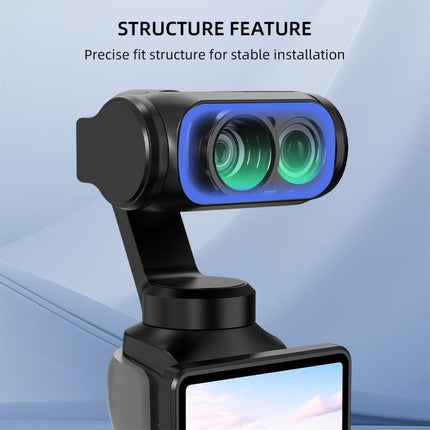 For Insta360 Luna Ultra BRDRC 115 Degree Wide-Angle Lens External Filter