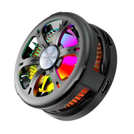 Q6 15W Semiconductor Wireless Charging Phone Cooler Magnetic Fast Cooling RGB Charger