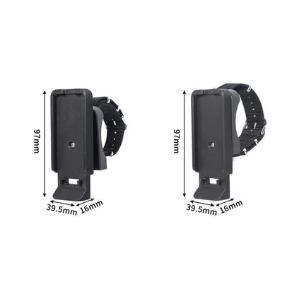 For Insta360 Luna Ultra Wrist Strap Mount Holder Remote Screen Rotating Bracket, Standard (Orange), Standard (Black), Standard (Red White Stripes), Standard (Blue White Stripes), Multi-Angle (Orange), Multi-Angle (Black), Multi-Angle (Red White Stripes...