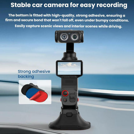 For Insta360 Luna Ultra BRDRC Desktop Detachable Adhesive Mounting Base