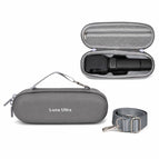 With Shoulder Strap Gray