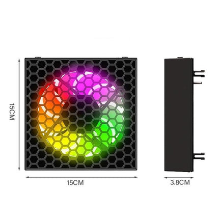 ipega Top Cooling Fan For Xbox Series X Console Auto Temp Sensor Cooler with RGB Light & Headset Hook, PG-XBX026S