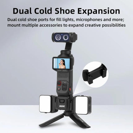 For Insta360 Luna Ultra BRDRC Protective Bezel Expansion Clip Bracket Adapter Base Accessory