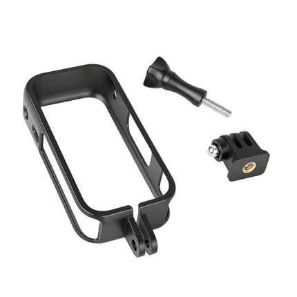 For Insta360 X6 Frame Cage Drop-Resistant Protective Case Shel with 1/4-inch Mount Adapter, PVC Cage